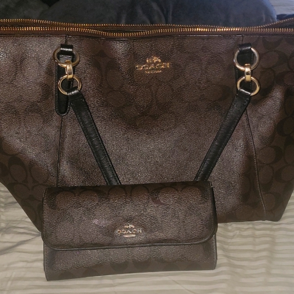 Coach Purse with FREE Wallet!